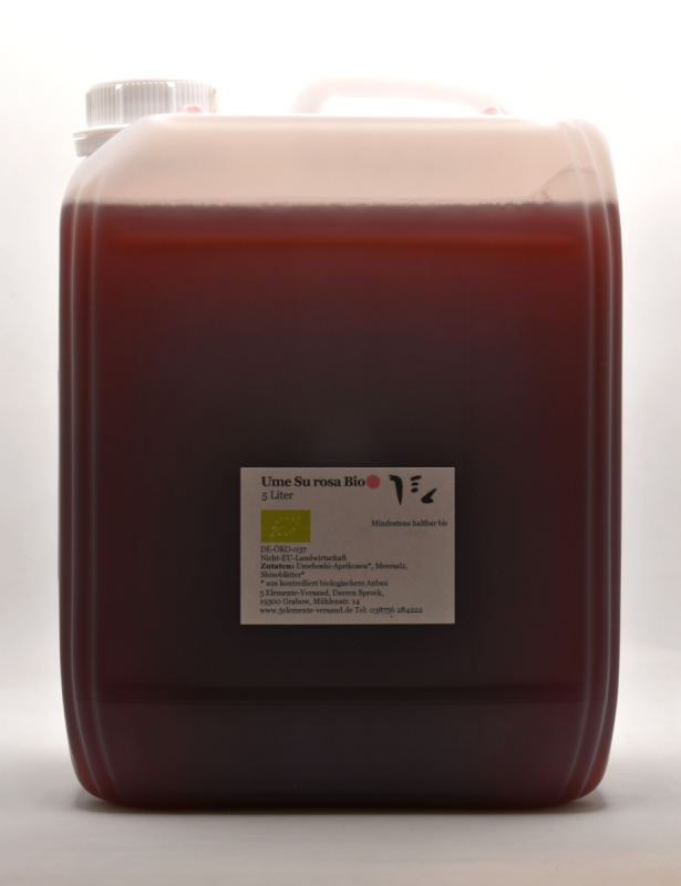 Ume Su rosa, BIO, Selbstabfüllung, 5l